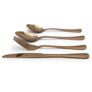 Galda piederumi rose gold