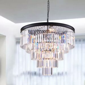 Lustra kristāla 80 cm diametrā